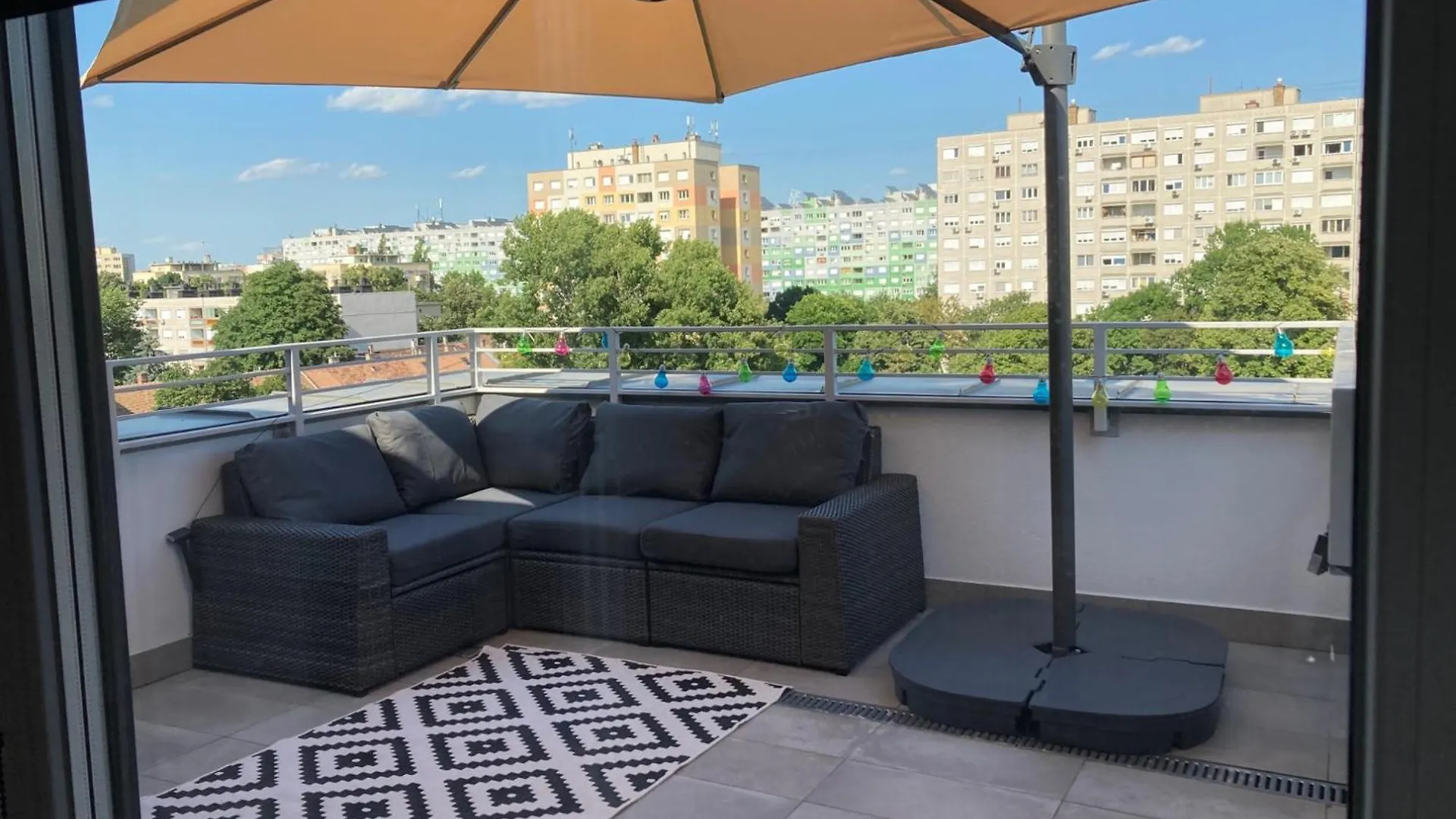 Buda Panorama Terrace Apartment Budapest Hungary